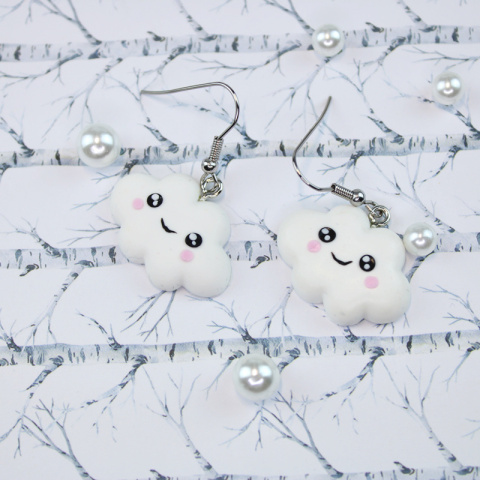 Kolczyki chmurki Kolczyki chmurki