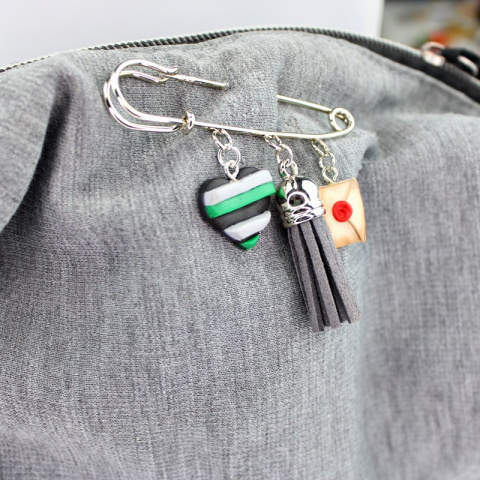 Broszka Slytherin Broszka Slytherin