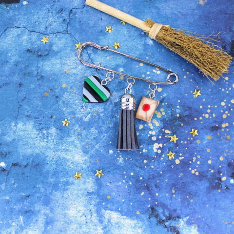 Broszka Slytherin Broszka Slytherin