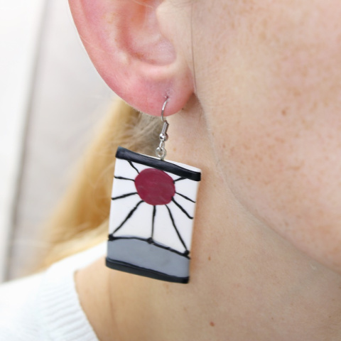 Kolczyki Tanjiro Kolczyki Tanjiro