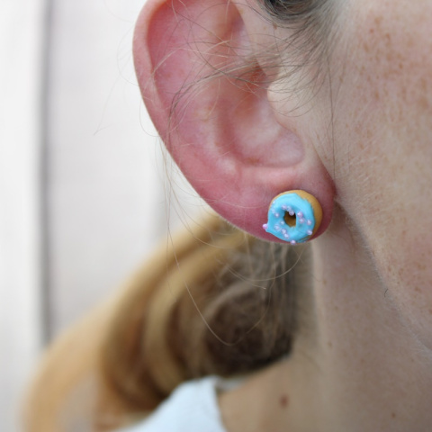 Sztyfty niebieski donut