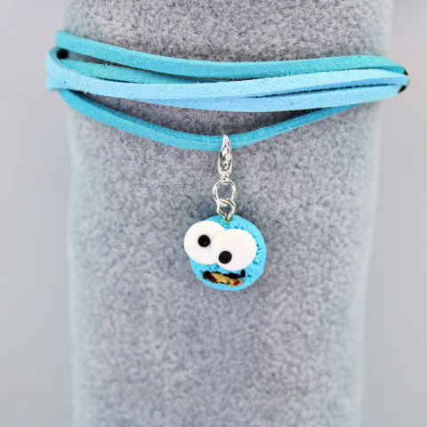 Zawieszka charms cookie monster