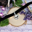 Naszyjnik choker czaszka