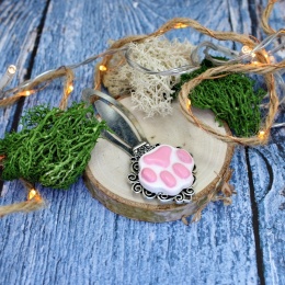 Zakładka biała łapka